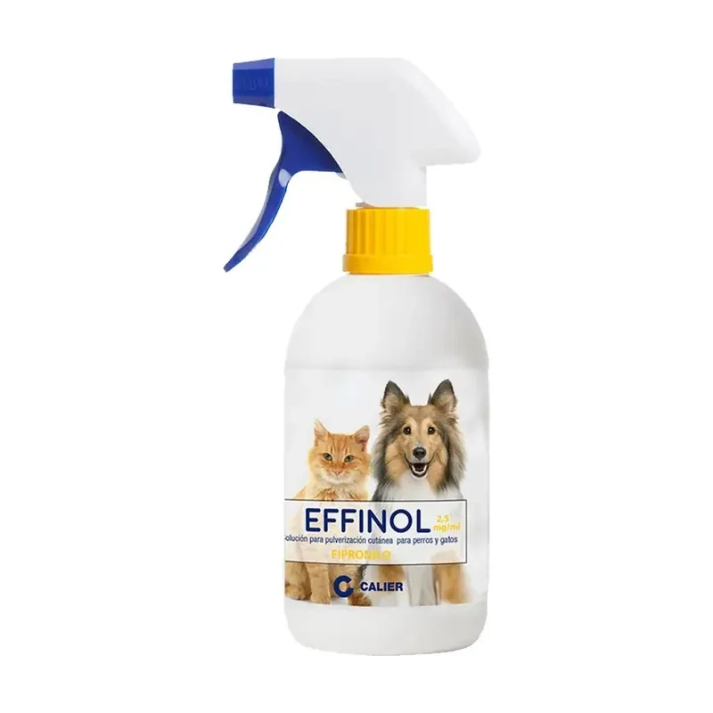 Calier Effinol Spray 2,5 mg/ml Antiparasitario Perros y Gatos 250 ml