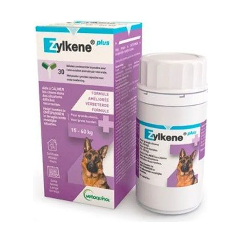 Vetoquinol Zylkene Plus Cápsulas Calmantes 30 unid