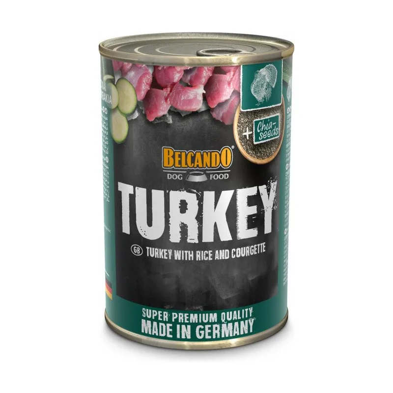 Belcando Lata Pavo con Arroz y Calabacín 400 g