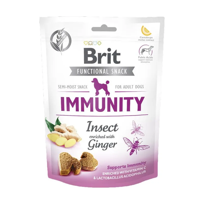 Brit Care Inmunidad Insecto Snack para Perros Adultos 150g