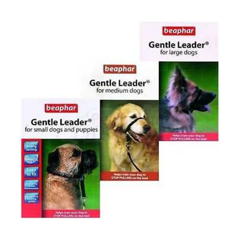 Beaphar Gentle Leader Collar de Cabeza Negro 0,32kg