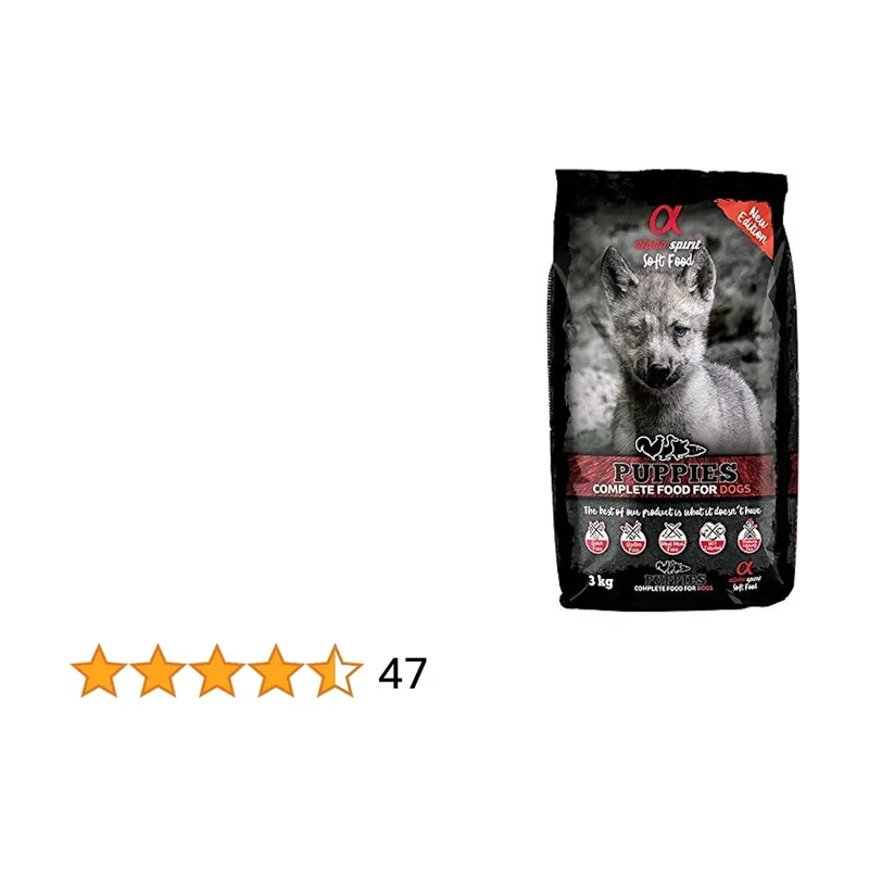 Alpha Spirit Canine Puppy Comida Semihúmeda 3Kg