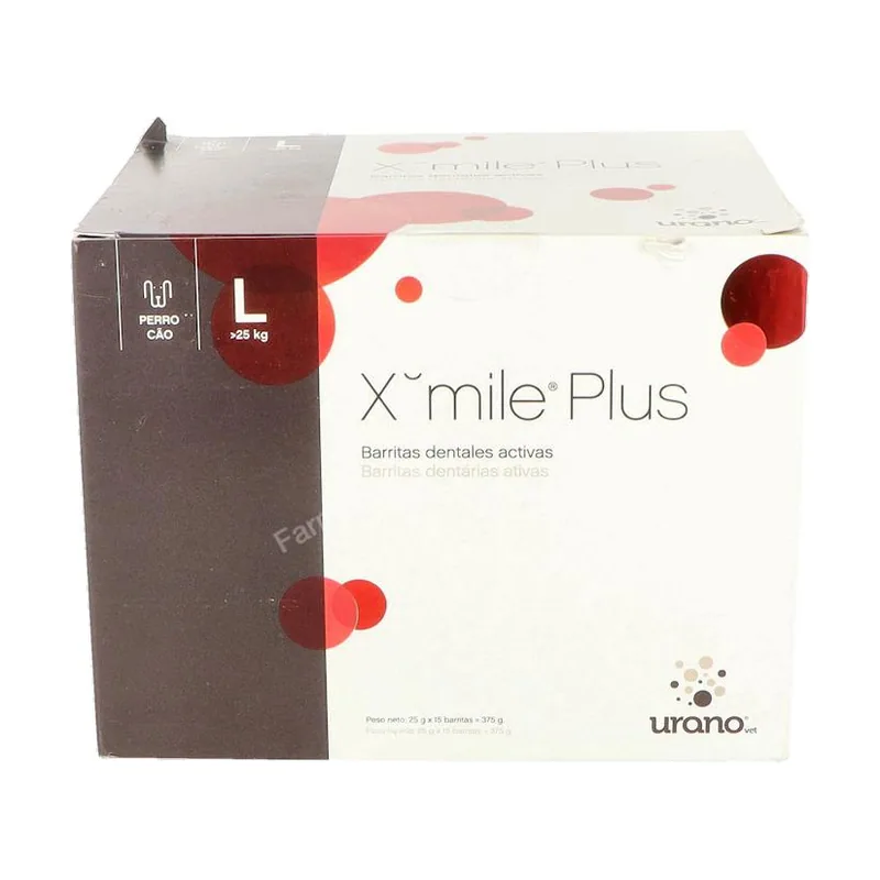 Urano Vet Xmile Barritas Dentales L 15