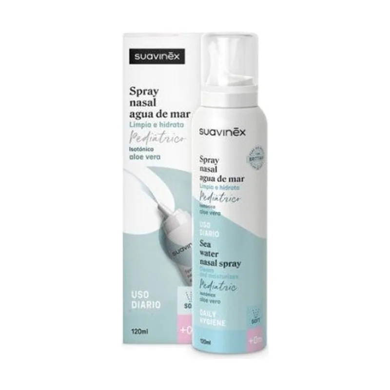 Suavinex Spray Nasal Pediátrico Iso Aloe 120ml