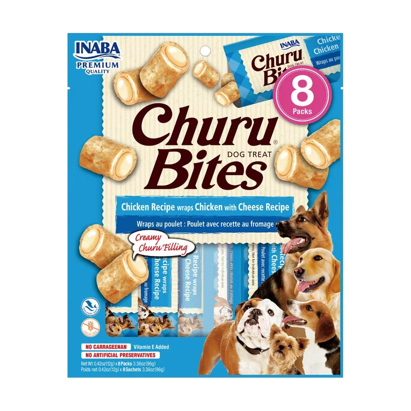 Churu Bite Snack de Pollastre i Formatge 8