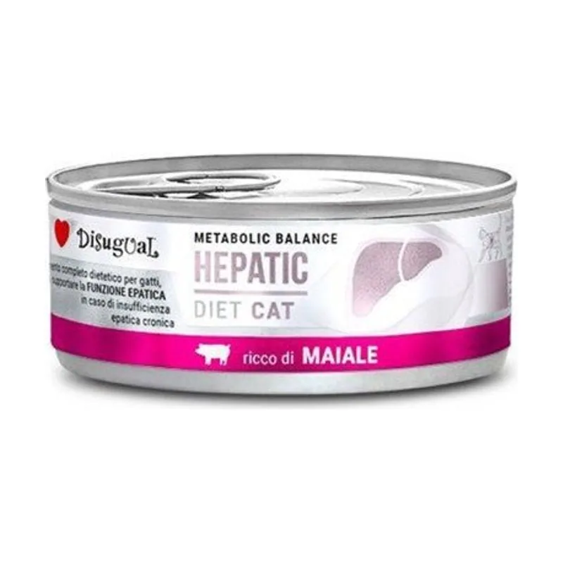 Disugual Diet Cat Hepatic Cerdo Lata 85g