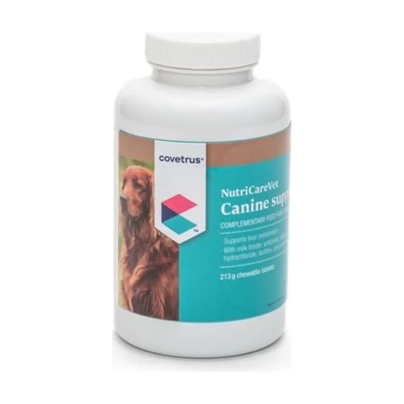 Covetrus NutricareVet Suplemento Hepático Canino Comprimidos Masticables 85