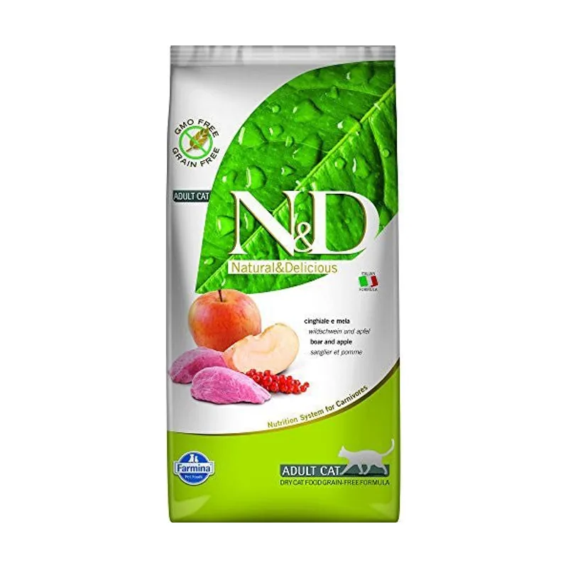 Farmina N&D Cat Prime Jabali Alimento Seco 5Kg