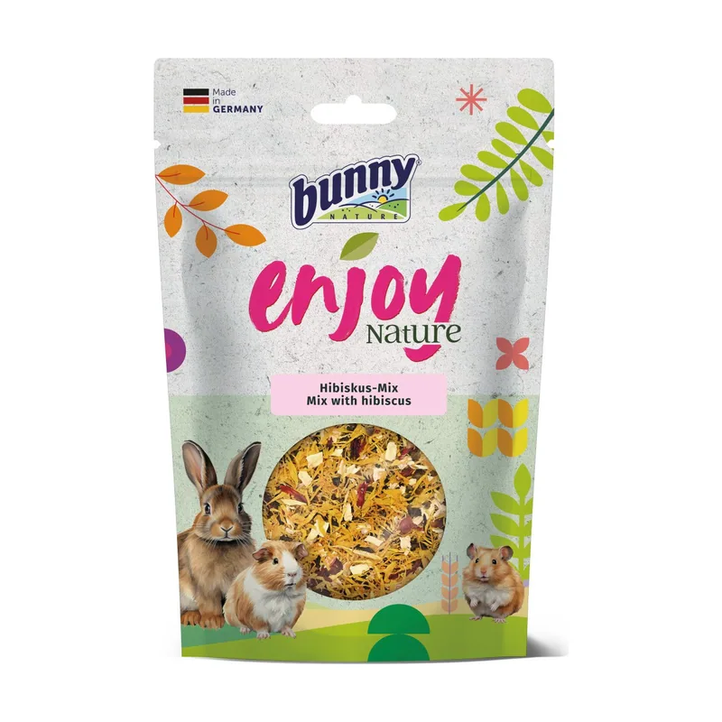 Bunny Enjoy Nature Mix Snacks para Conejos y Roedores 100g