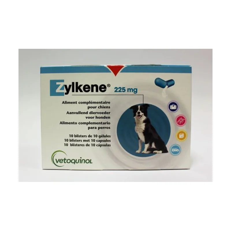 Vetoquinol Zylkene Suplemento Dietético Cápsulas 225mg 1
