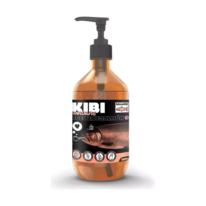 Kibi Aceite de Salmón para Perros y Gatos 500 ml