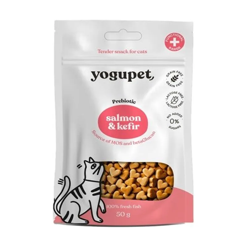 Yogupet Snack Semihúmedo Salmón y Kéfir 500g
