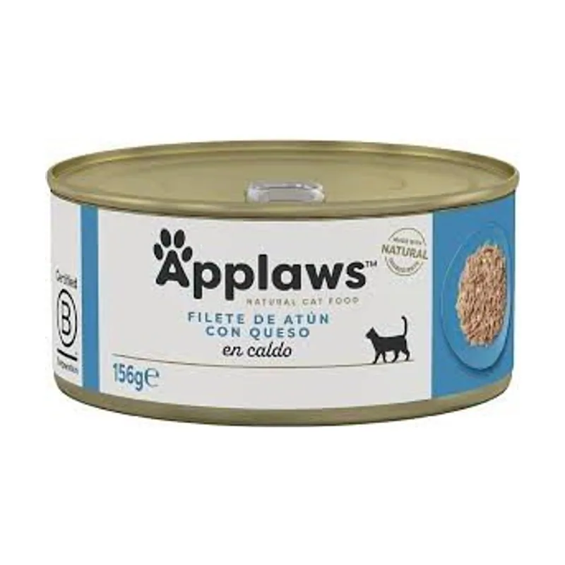 Applaws Atún con Queso Lata 24x156g