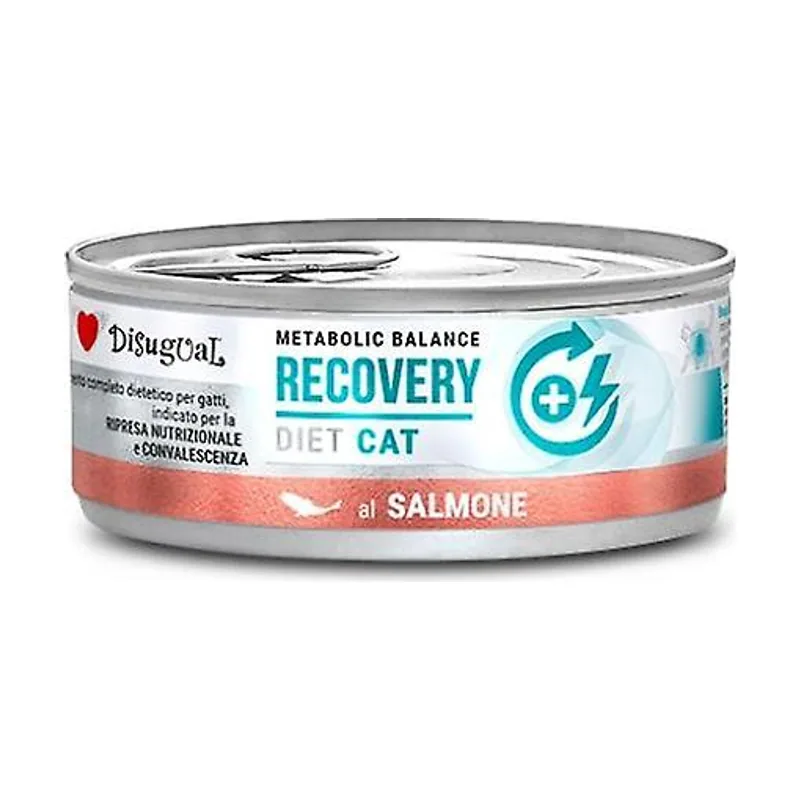 Disugual RECOVERY Alimento Húmedo para Gatos con Salmón Lata 85g