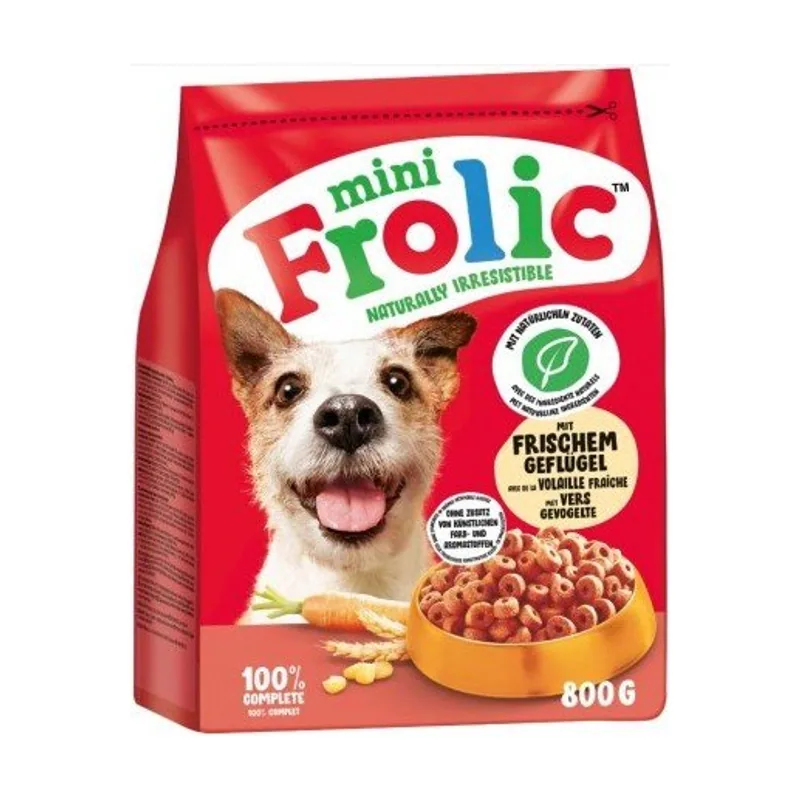 Frolic Adulto Aves Razas Pequeñas 800Gr