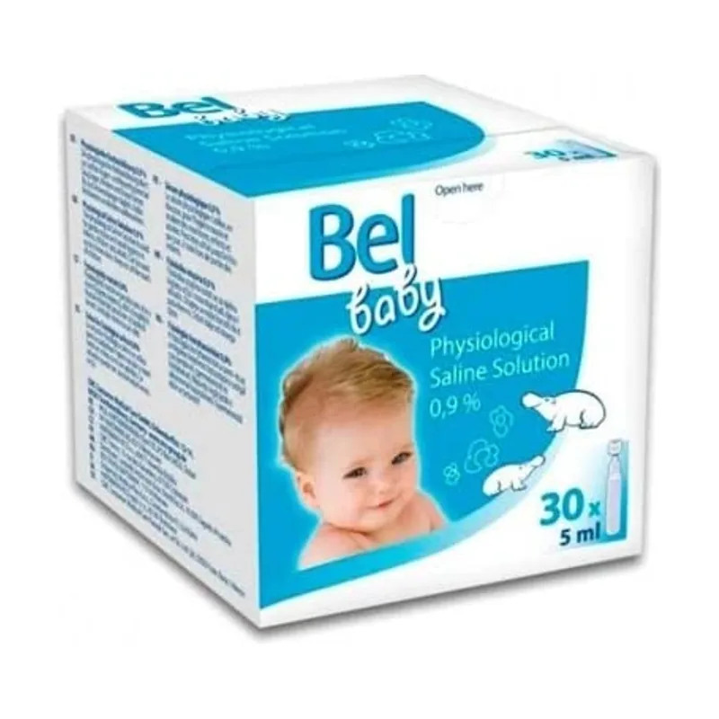 BEL Suero Fisiológico Ampollas 30 x 5 ml