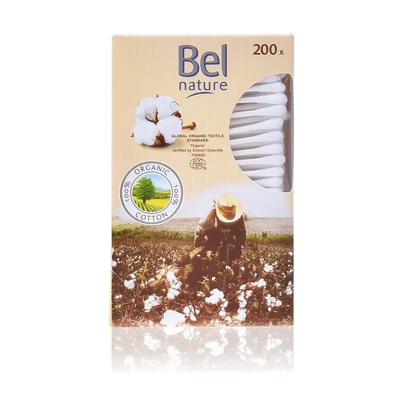 BEL Bastoncillos de Algodón Orgánico 200