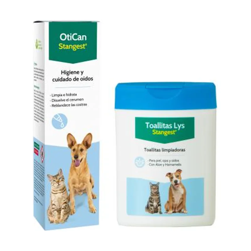 Stangest Otican Oídos + Toallitas Limpiadoras 125ml + 40