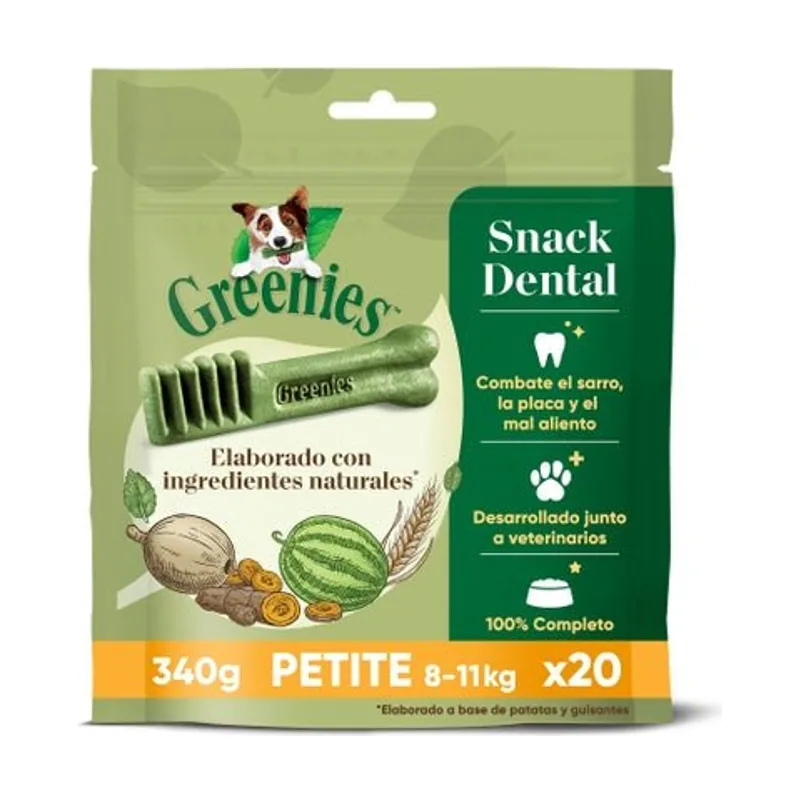 Greenies Dental Petite Snack Dental para Perros 340g