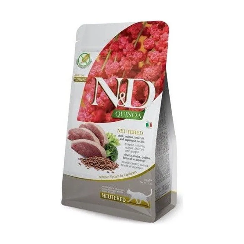 Farmina N&D Quinoa Pato Pienso Sólido 300g