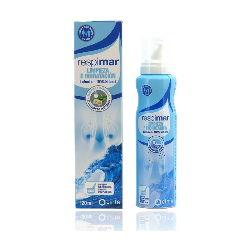 Respimar Limpieza e Hidratación Solución Isotónica 120ml