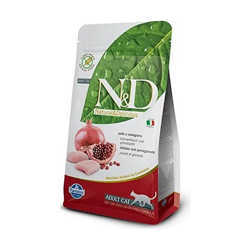 Farmina N&D Prime Pollo y Granada Comida seca para gatos 1.5kg
