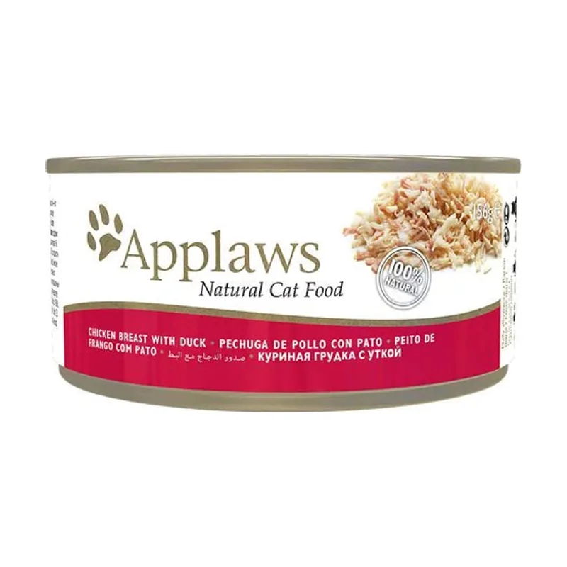 Applaws Lata Pollo y Pato Alimento Húmedo 24 latas