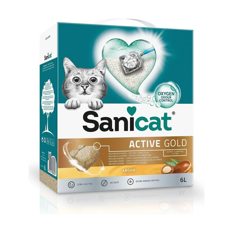 Bailach Sanicat Active Gold Arena para Gato 6L