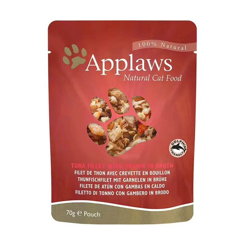 Applaws Cat Atún y Gambas del Pacífico Comida Húmeda 70g