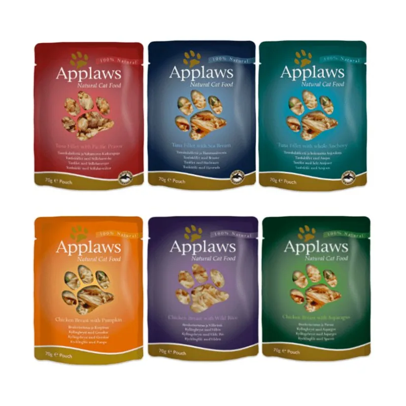 Applaws Cat Sobre Caldo Pescado Multipack 70gx12un