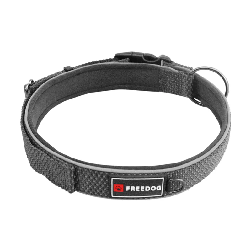 Freedog Nylon Extreme Collar de Perro Negro 1