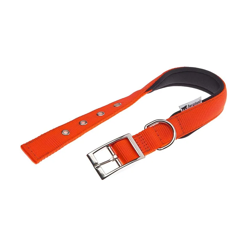 Ferplast Daytona C25/45 Collar de Nylon Naranja 1