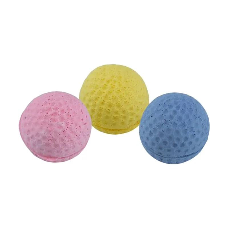 Ferplast Pelotas Gato de Goma Multicolor 3