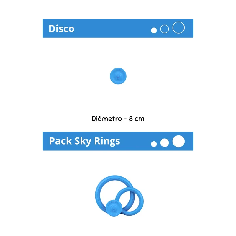 Rucan Sky Rings Juguetes Interactivos 3