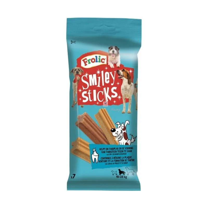 Frolic Smiley Sticks Barritas y tiras 10x175g