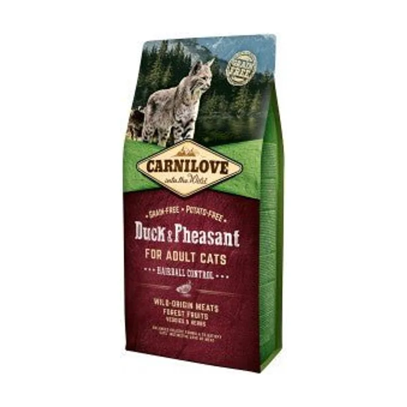 Carnilove Feline Pollo Pato Faisán Alimento Seco 6Kg