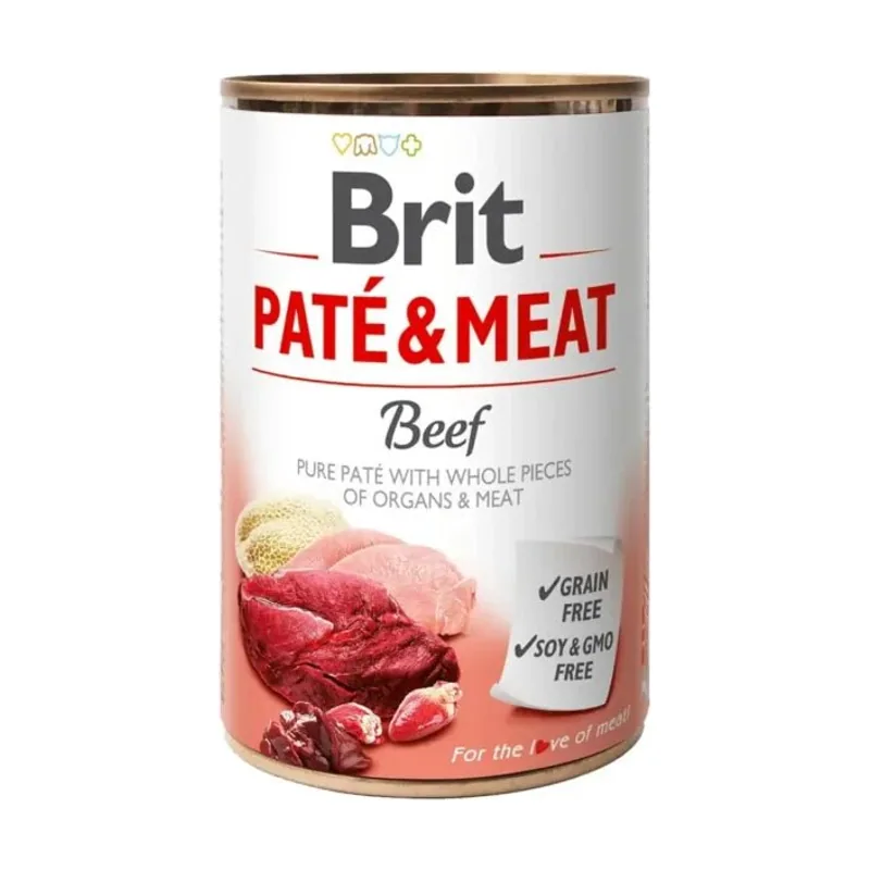 Brit Paté Ternera Comida Húmeda para Perros 6x400g