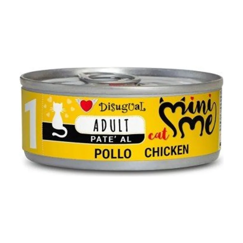 Disugual Mini-Me Cat Pollo Lata 12x85g