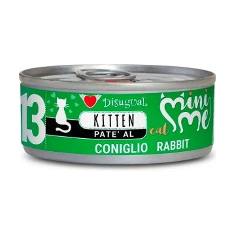 Disugual Mini-Me Kitten Conejo Pâté 12x85gr