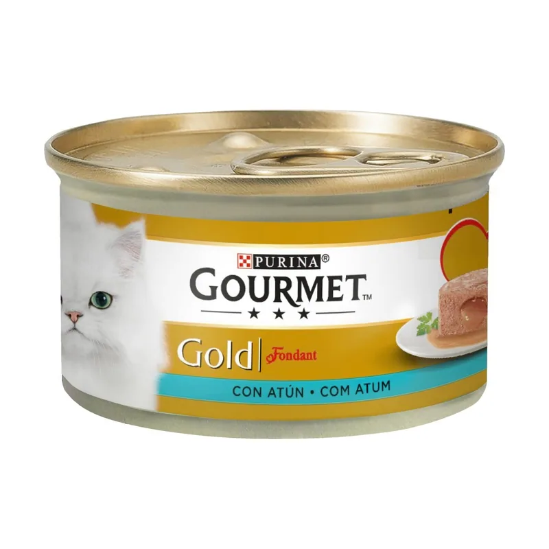 Purina Gourmet Gold Fondant Atún Alimento Húmedo Mousse 24