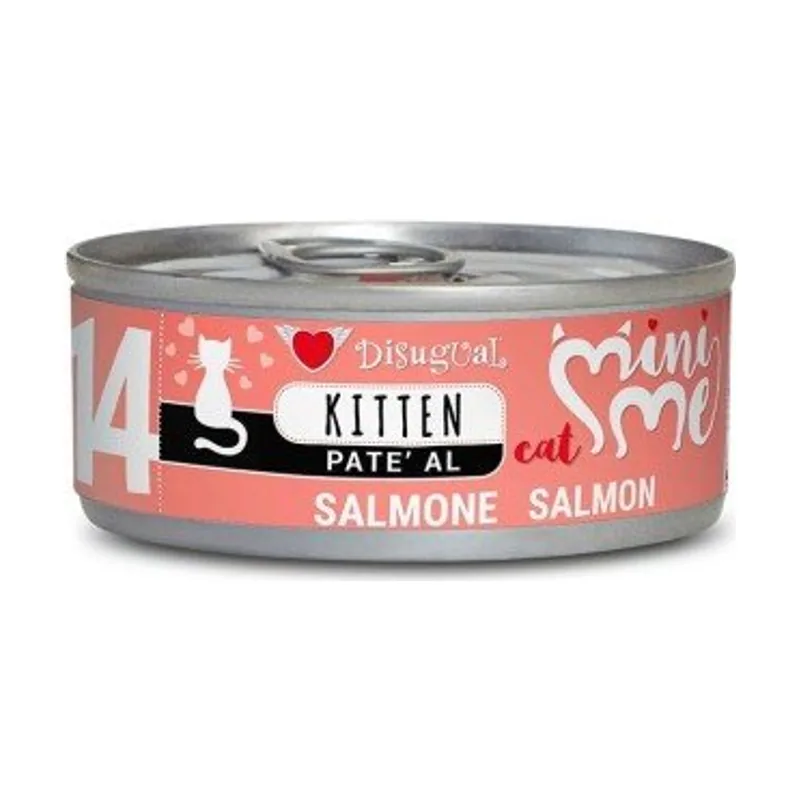 Disugual Mini-Me Pâté Gatito Salmón 12x85g