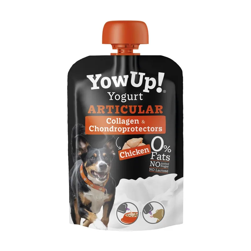 Yowup Pouch Yogur Articular para Perros Caja con 10 sobres