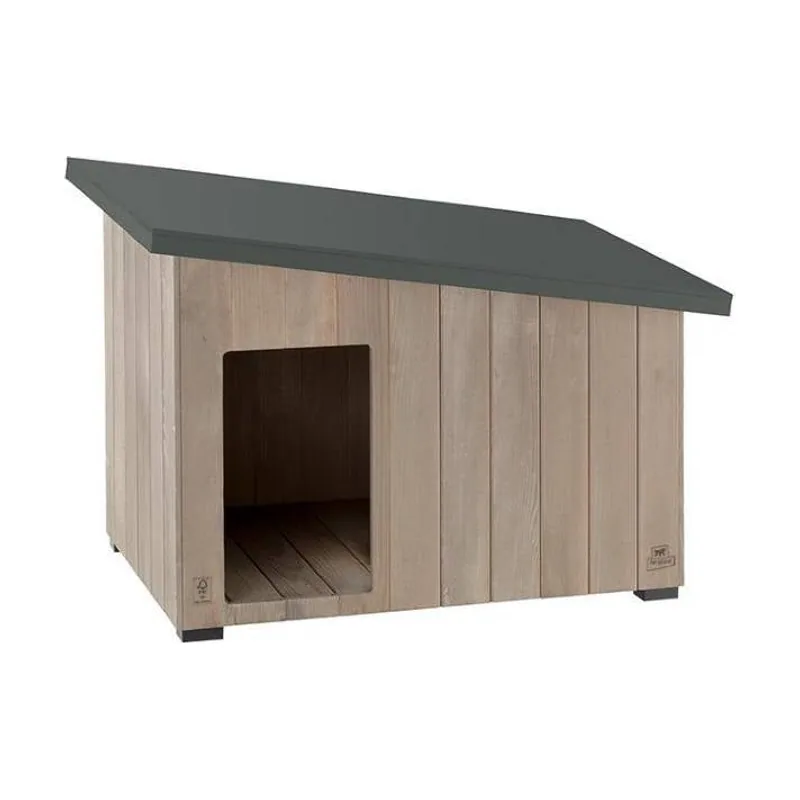 Ferplast Argo 50 Caseta para Perros de Madera 1