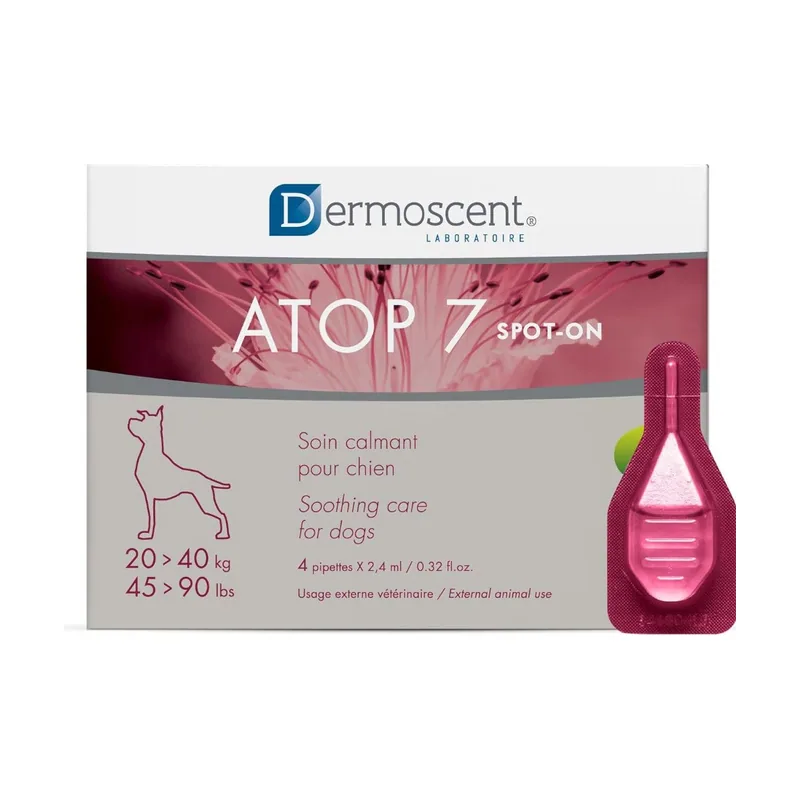 Dermoscent Atop7 Pipetas para Perros y Gatos 4