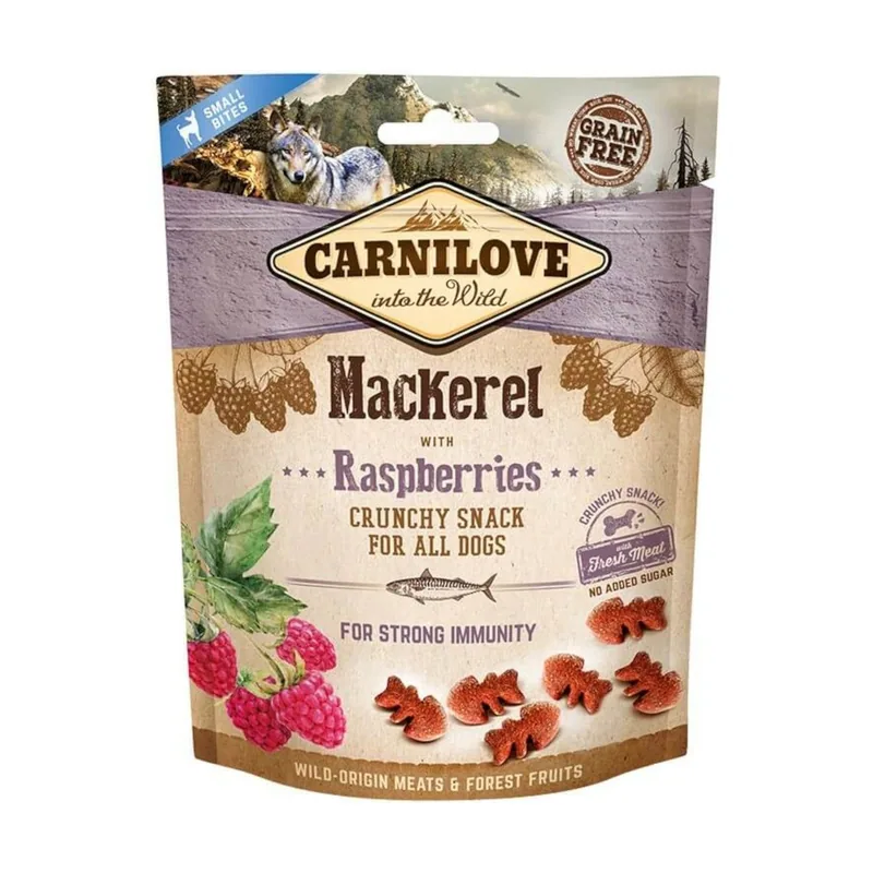 Carnilove Canine Crunchy Snack Caballa y Frambuesas Suplemento 1,2Kg