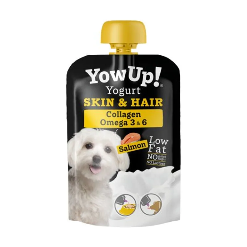 Yowup Pouch Yogur Perros Salmón Comida húmeda 10
