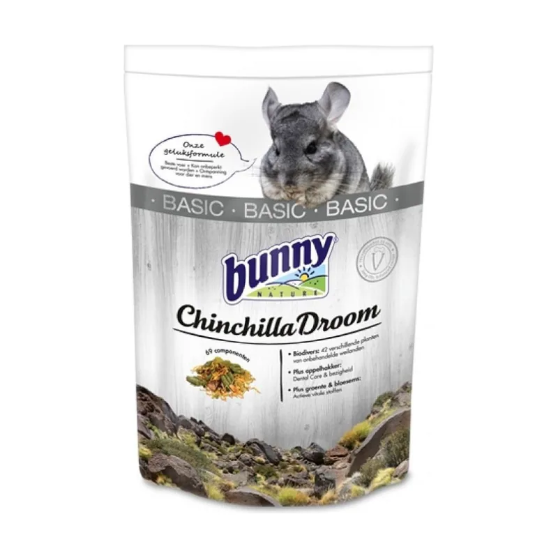 Bunny Alimento Sueño Básico para Chinchillas 1.2kg