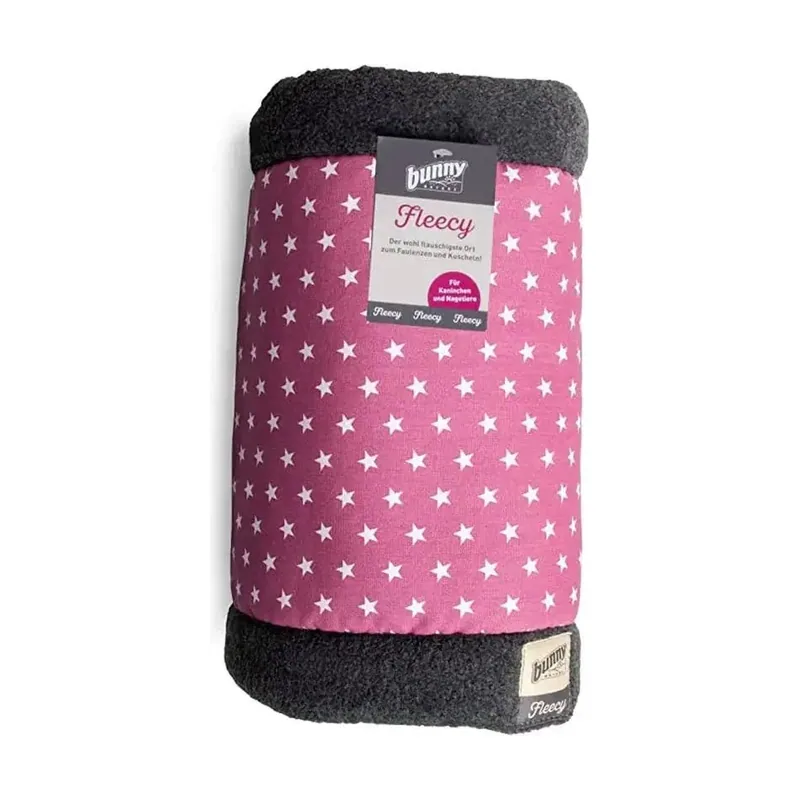 Bunny Fleecy Pink Lecho para Roedores 2Ud