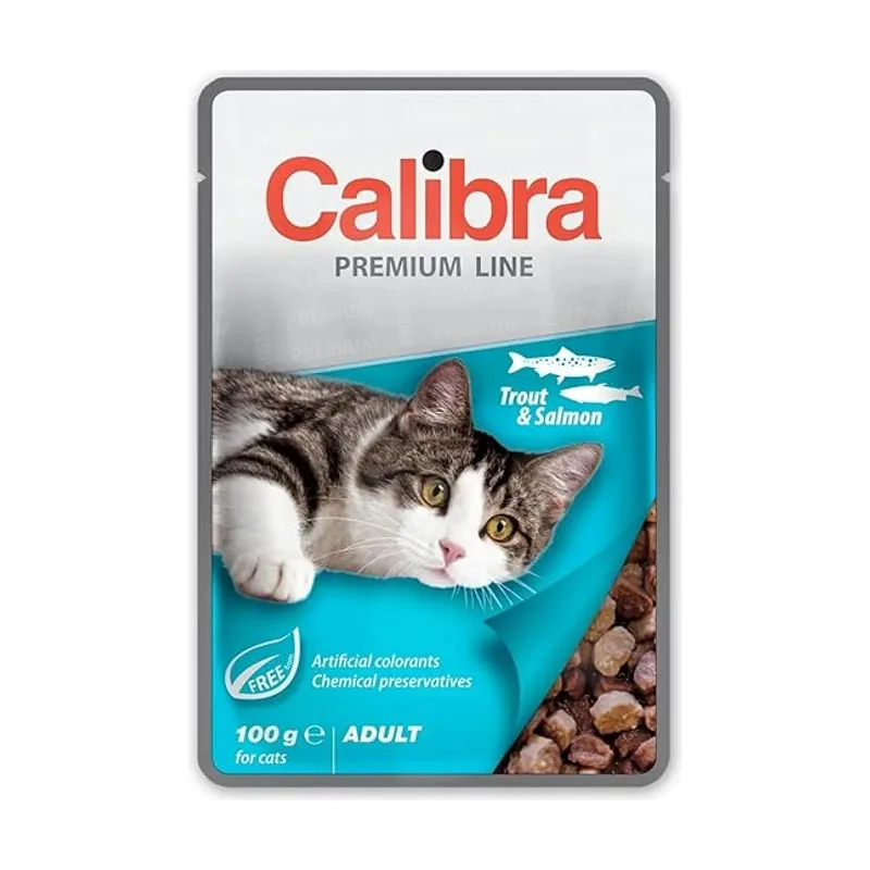 Calibra Cat Adult Pouch Trucha Salmon
