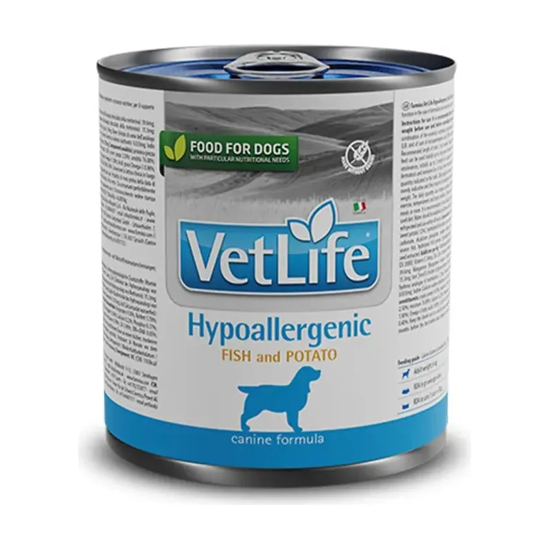 Farmina Vet Life Hipoalergénico Trucha y Patata Alimento Húmedo 300g x 6 unidades